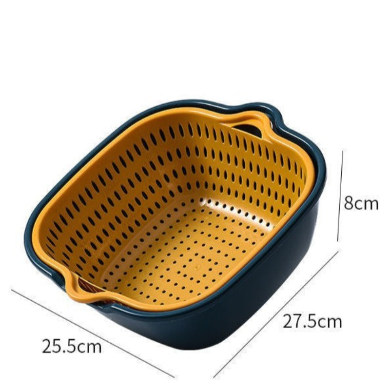 Six-Piece Large Drainage Basket Set