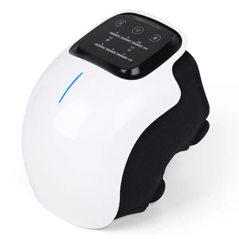 Smart Knee Massager with Heat and Kneading for Pain Relie Rechargeable LED Display Arthritis Massagers Infrared Heated Vibration Tool