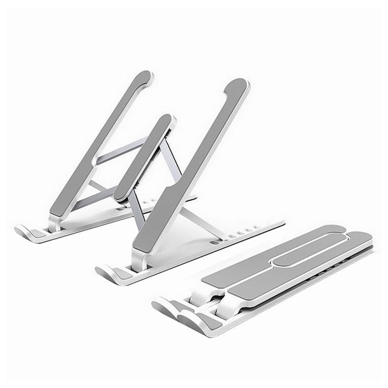 Portable Laptop Stand Foldable Height Adjustable Support Base Computer Cooling Stand Hollow Design Laptop Holder 