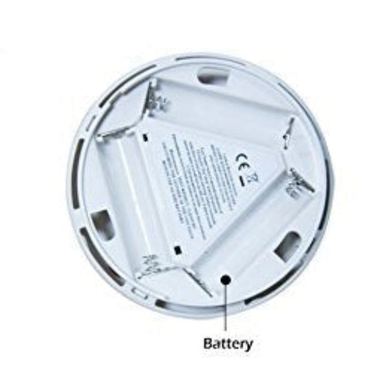 Diagram showing the inside of a device with labeled parts on a white background