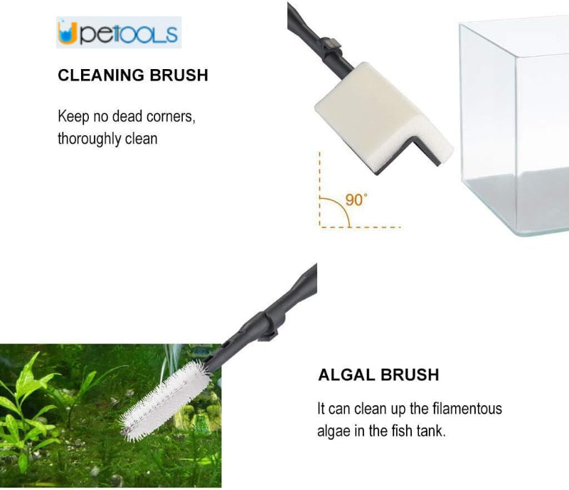 Cleaning brush with text on a white background