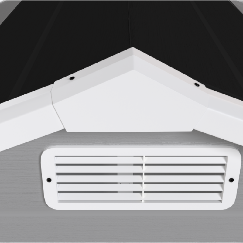 Resin Weather Resistant Outdoor Storage Shed with Floor for Garden, Becky, or Pool Tool, Light Grey