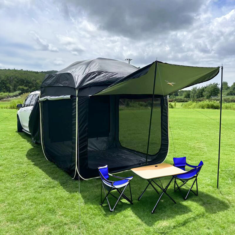 Vehicle-mounted Extended Tent Structure