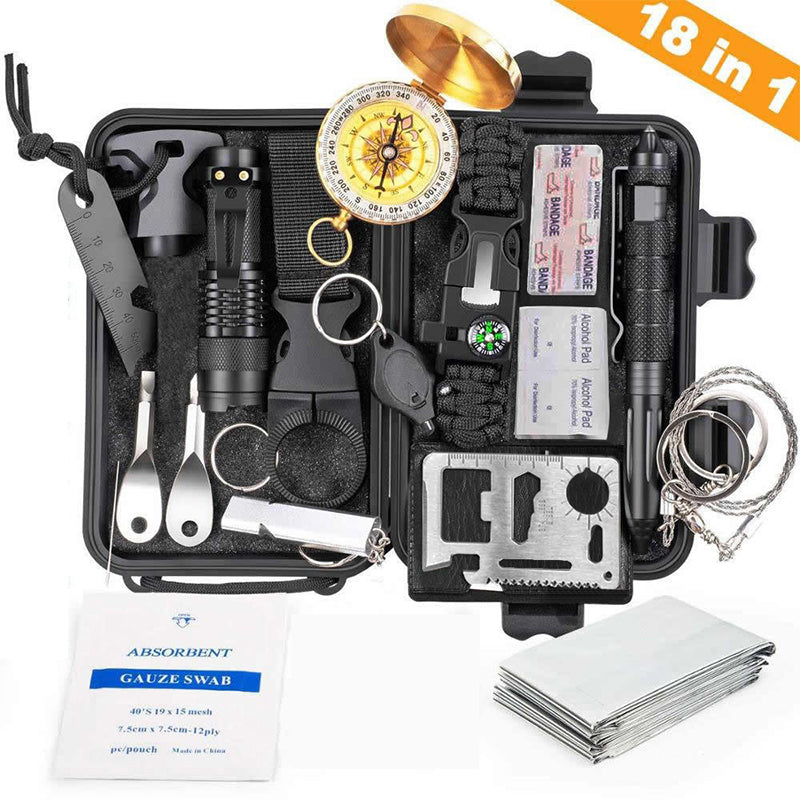 Military-Grade Outdoor Survival Kit