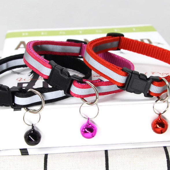 Nylon Reflective Collar Dog Cat