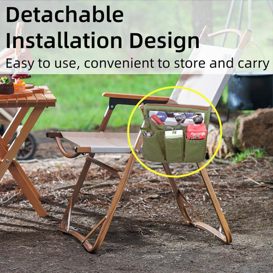 Chair Armrest Side Storage Pouches