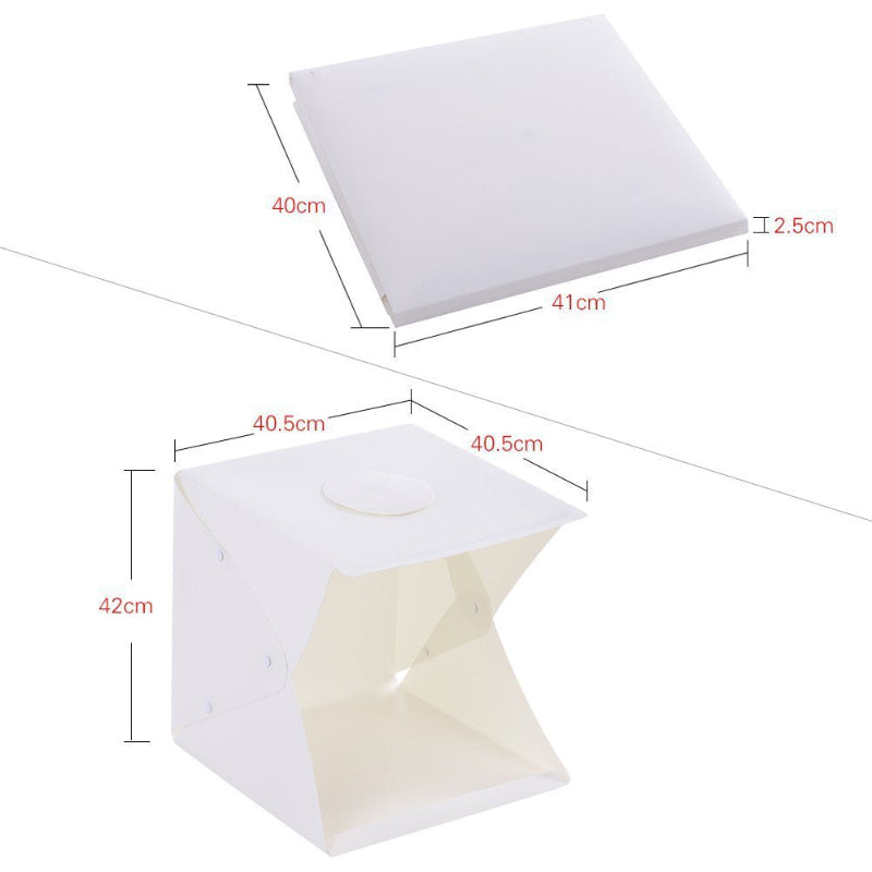 Mini Portable and Folding Photo Light Box
