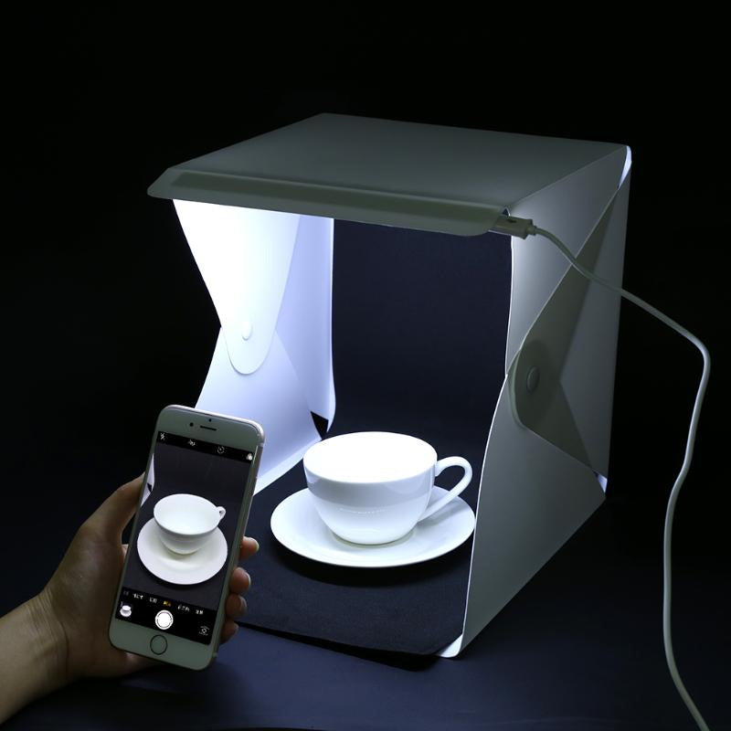 Mini Portable and Folding Photo Light Box
