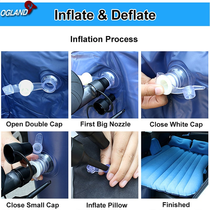 Car Inflatable Travel Mattress