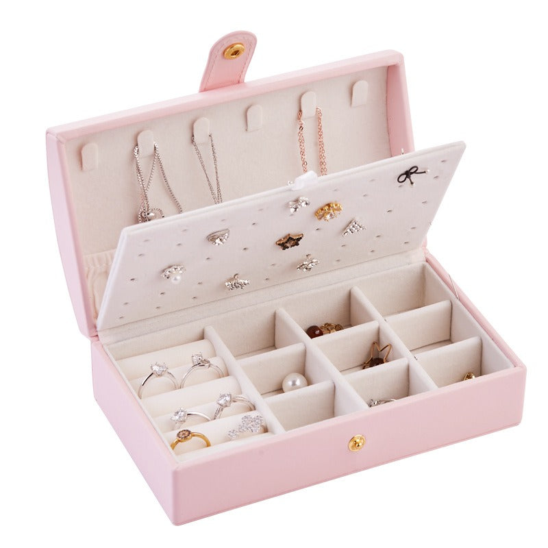 Portable Jewelry Box Storage Box