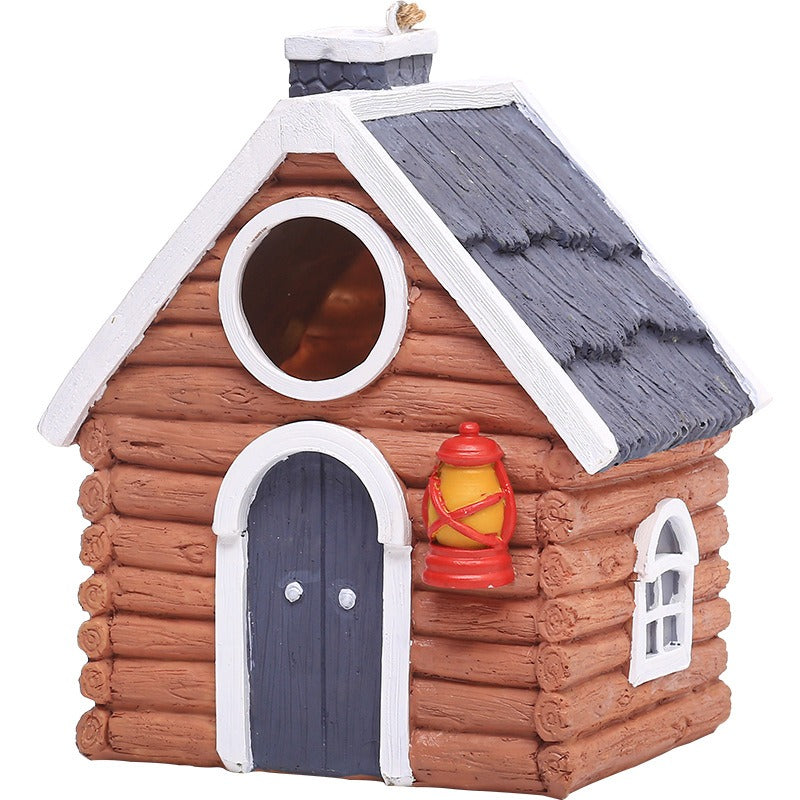 Garden Balcony Outdoor Bird House House Tree Hanging Decoration