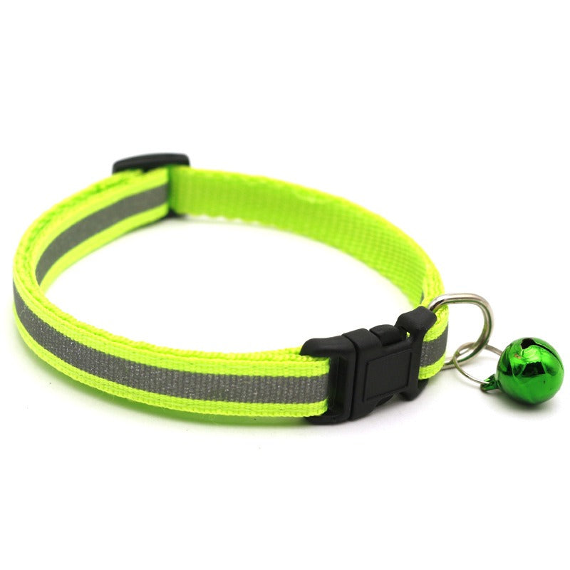Pets safe seen at night has ball reflective for visual ball for sound easy find Multiple colors available!