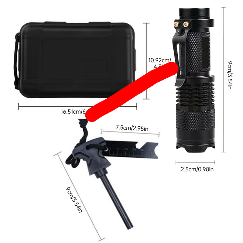 Military-Grade Outdoor Survival Kit