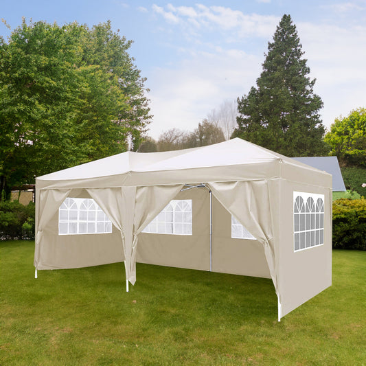 Folding Canopy with Sex Side Walls