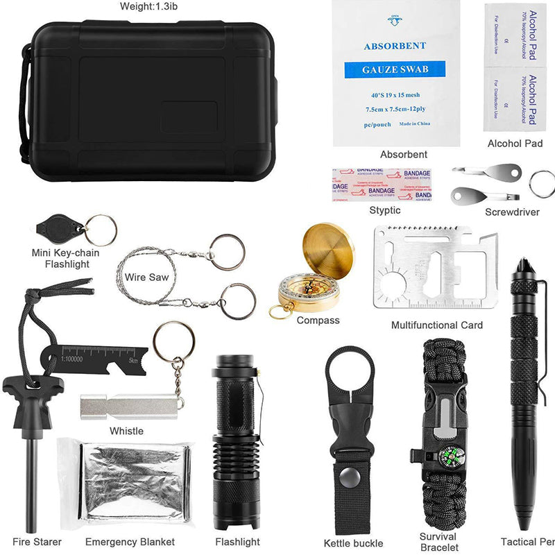Military-Grade Outdoor Survival Kit