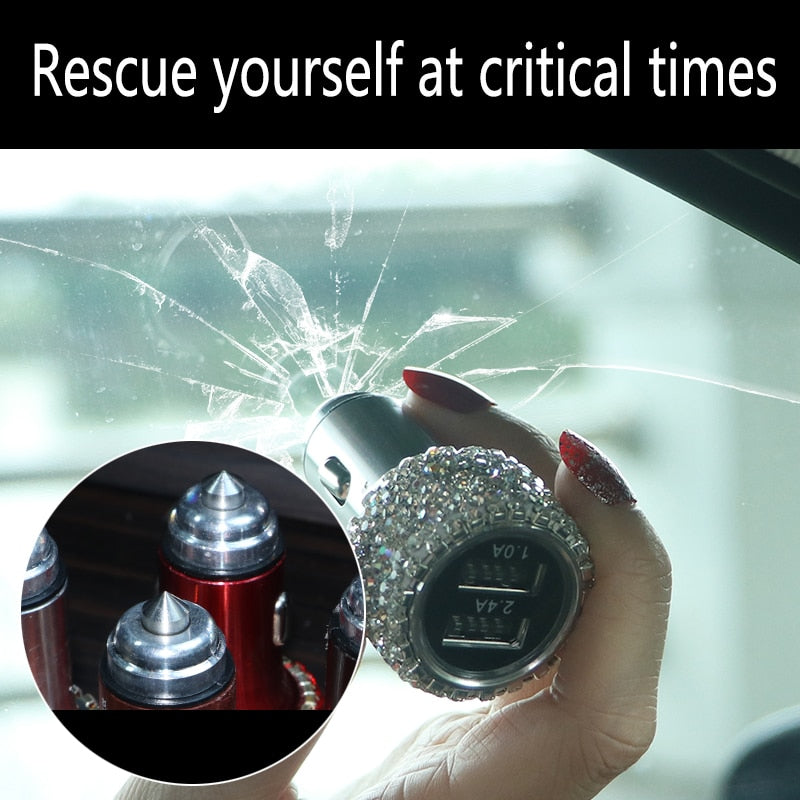 USB Fast Charger Dual Ports Ornaments