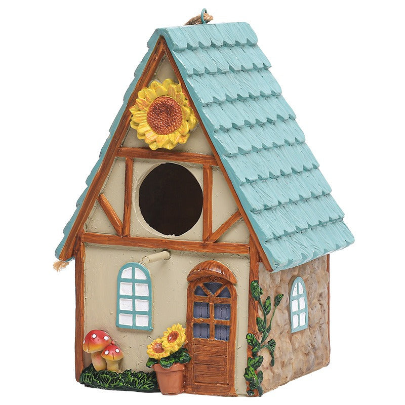 Courtyard Garden Outdoor Bird House Small House Decoration