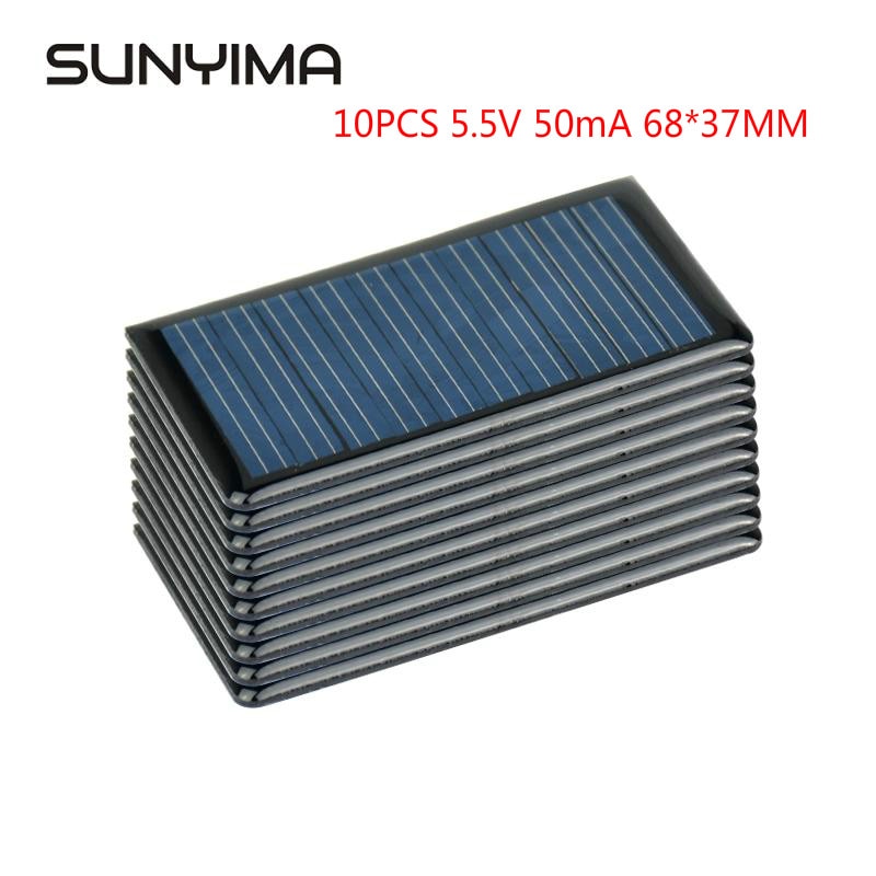 5.5V/50ma Polycrystalline Solar Panel