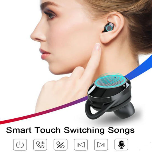 Wireless Bluetooth Earphones with Mic.