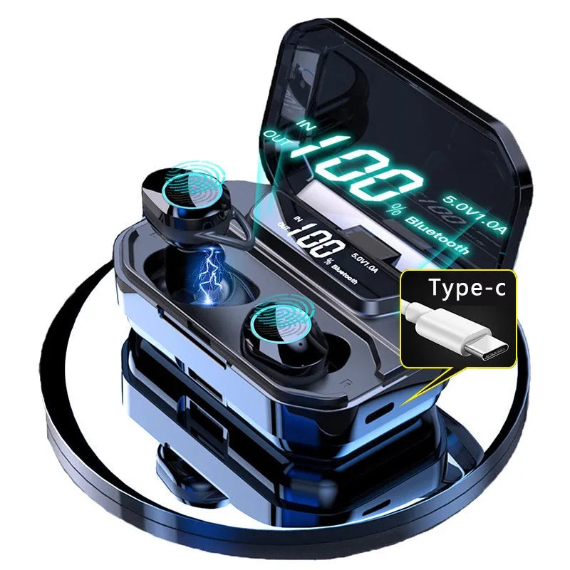 Wireless Bluetooth Earphones with Mic.