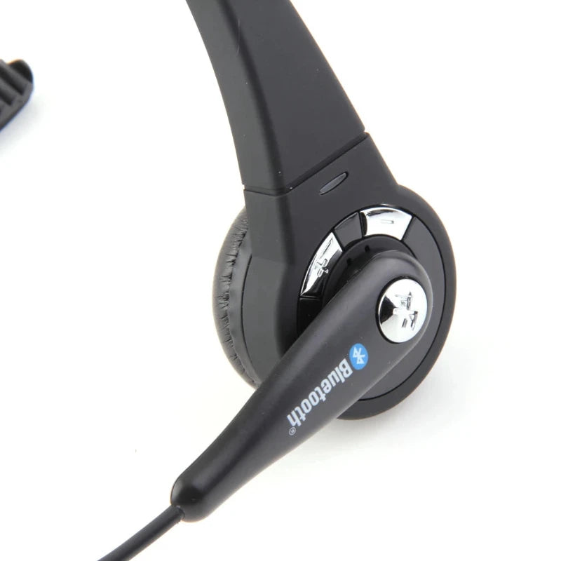 Bluetooth Headset Handsfree Noise Canceling with Microphone Headphones for PS3 Smart Phones Tablet PC Stereo Headset