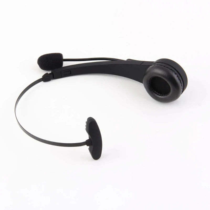 Bluetooth Headset Handsfree Noise Canceling with Microphone Headphones for PS3 Smart Phones Tablet PC Stereo Headset