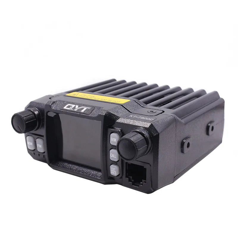 Black electronic device with 'QYT' branding on a white background