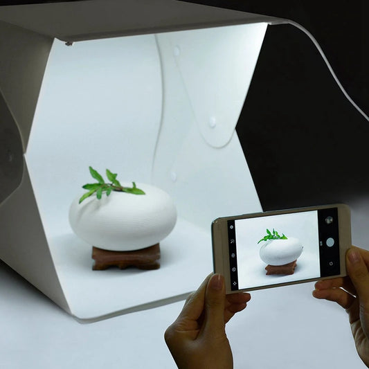 Mini Portable and Folding Photo Light Box
