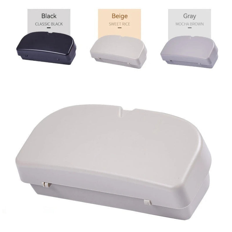 Beige product with color swatches labeled Black, Beige, and Gray on a white background.