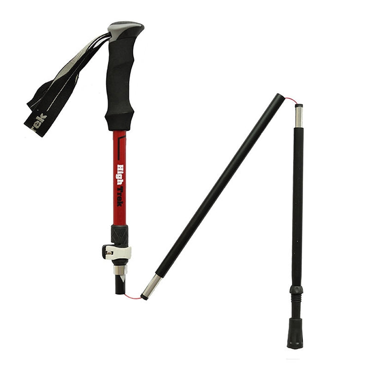 Outdoor Mountaineering Portable Foldable Ultra light Aluminium Alloy Alpenstocks Trekking Poles