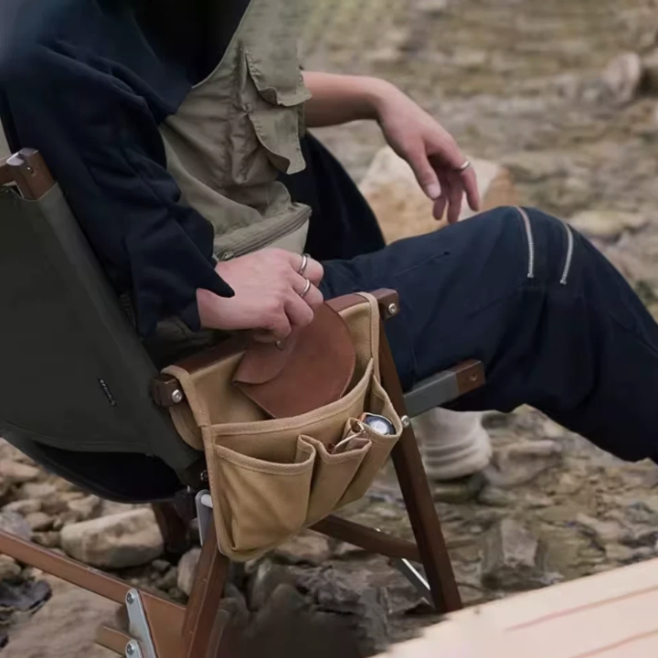 Chair Armrest Side Storage Pouches