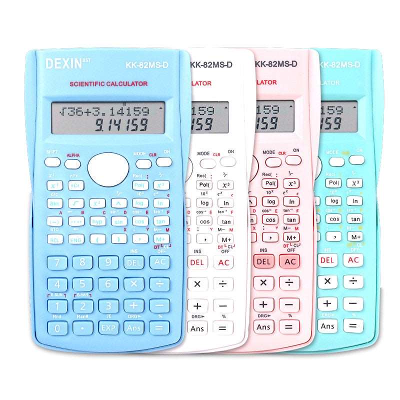 12 Digits Portable Scientific Calculator Stationery School Office Engineering Multifunction School Engineering Scientific Tools