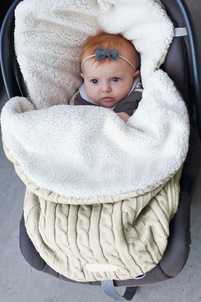 Thick Warm Baby Wraparound Sleep-bag