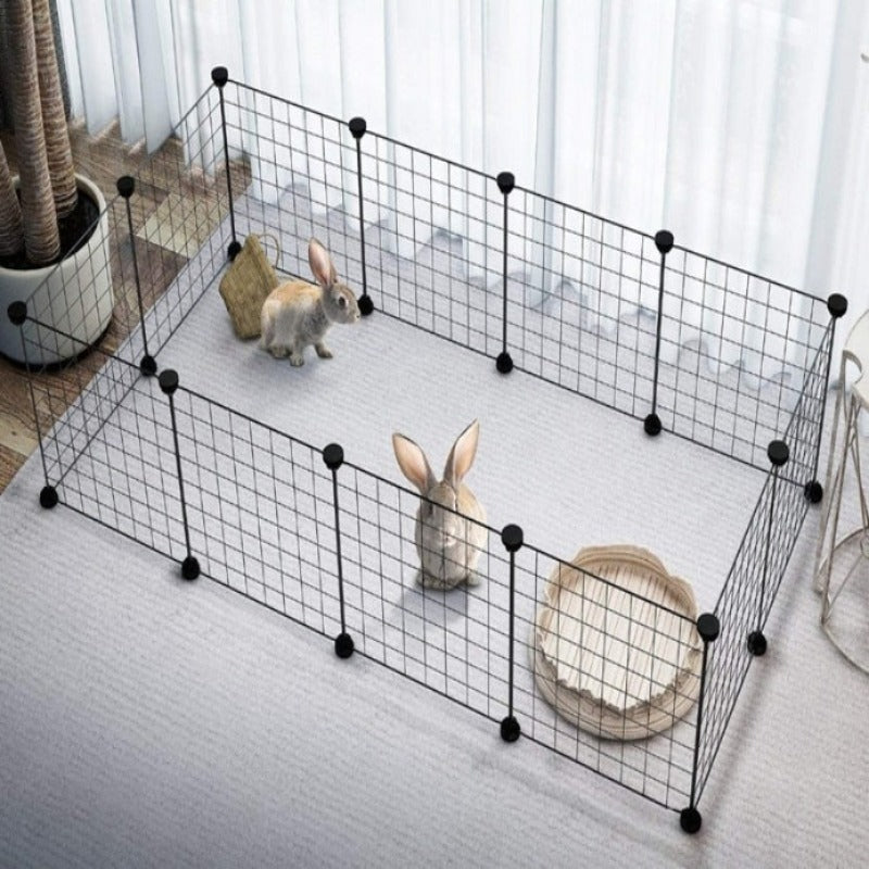 DIY Pet Cat Cage Large Indoor Large Indoor House Outdoor Large Cat House Villa Multi Door & Window Folding Detachable Large Hous