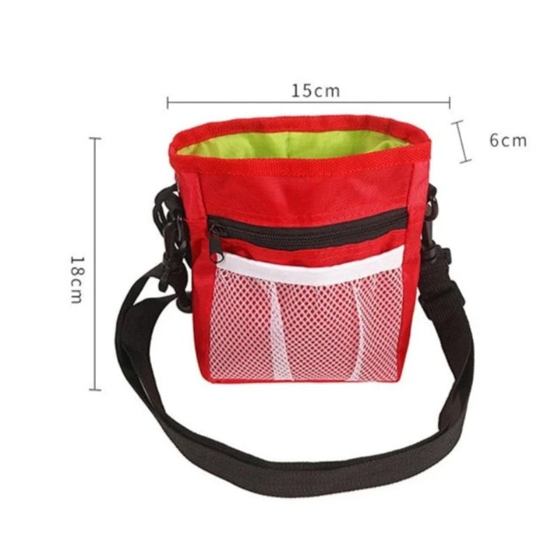 Portable Dog Training Waist Bag Outdoor Treat Snack Bait Pet Feed Storage Pocket Pouch Food Reward Waist Bags Dog Training Bag