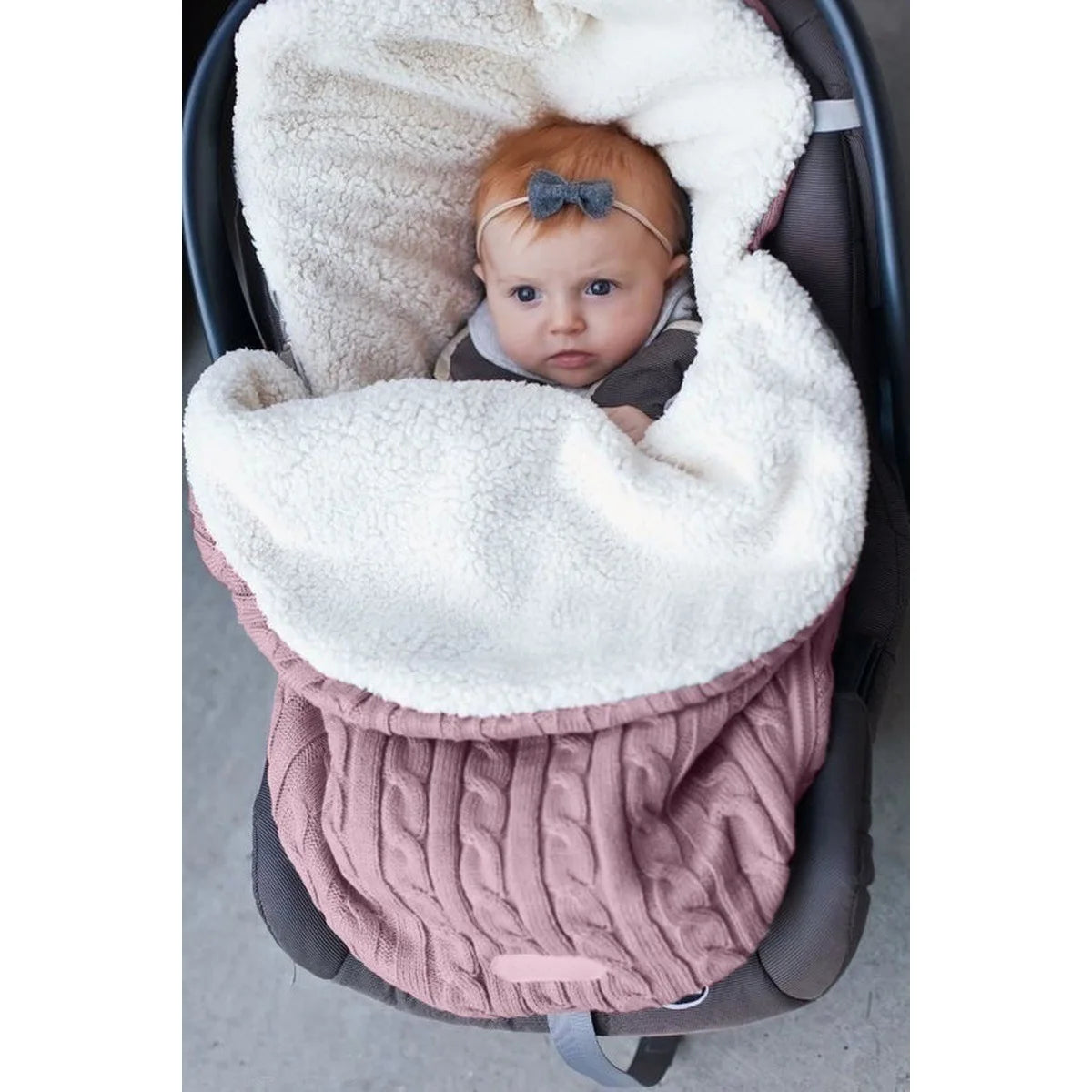 Thick Warm Baby Wraparound Sleep-bag