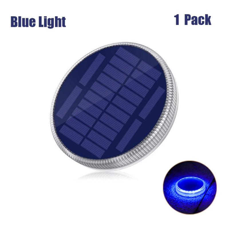 Led Solar Deck Lights Outdoor Waterproof Lawn Lamps Battery Powered Solar Step Light for Pathway Driveway Garden Walkway Patio