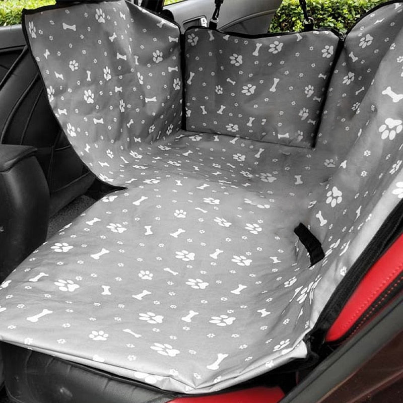 Carriers Waterproof Rear Back Pet Dog Car Seat Cover Mats Hammock Protector with Safety Belt Transportin Perro