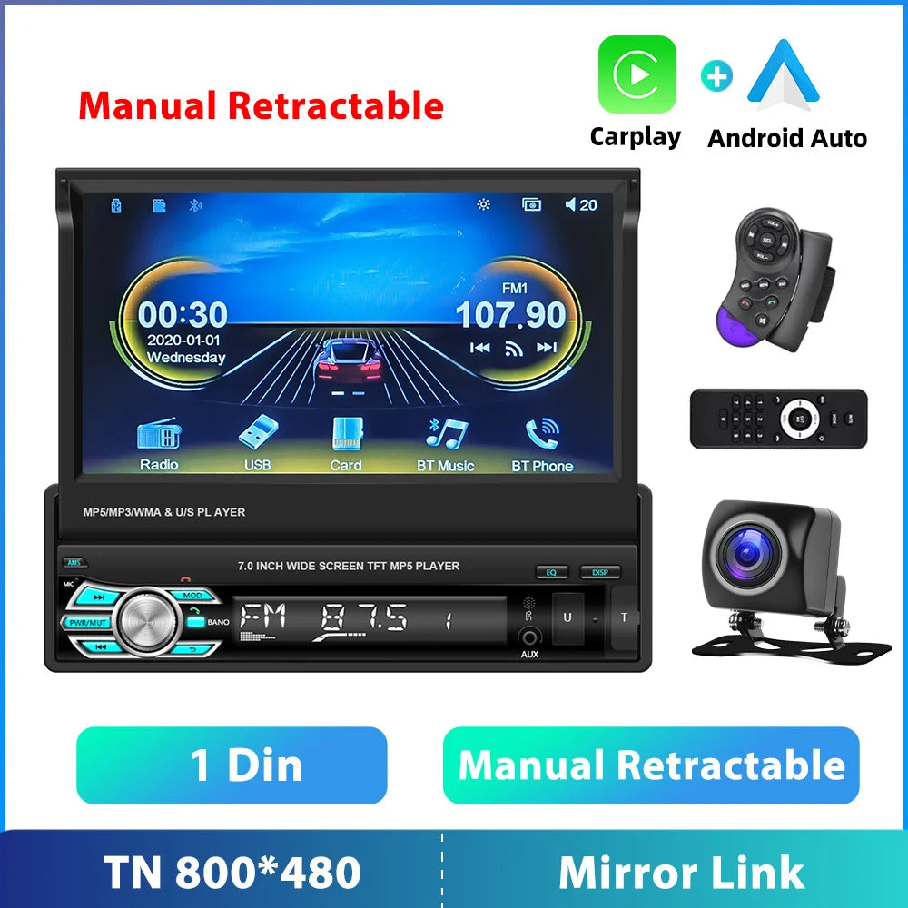 MP5 Stereo Audio/Video Screen