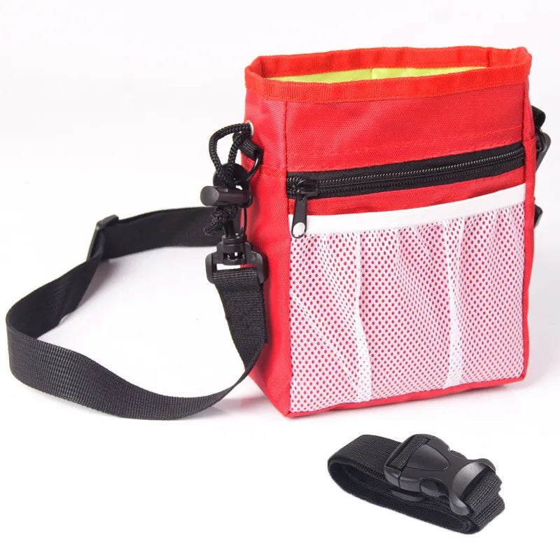 Portable Dog Training Waist Bag Outdoor Treat Snack Bait Pet Feed Storage Pocket Pouch Food Reward Waist Bags Dog Training Bag