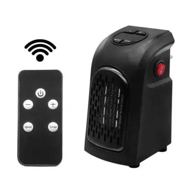 400W Portable Plug-In Heater with Timer