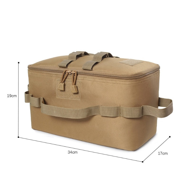 Camping Storage Bag Multiple Purpose Carry Bag Large Capacity Camping Accessories Tool Bag Travel BBQ Organizer Hanging Tote