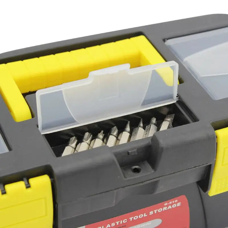 Multi-Function Toolbox Home Vehicle Maintenance Hand-Held Art Portable Hardware Storage Box Repair Tool Box 