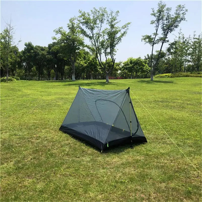 None-pole A-shaped Camping Tent Mosquito Net Total Yarn Net Tent Ultra Light Quantitative Outdoor Equipment Camping Supplies