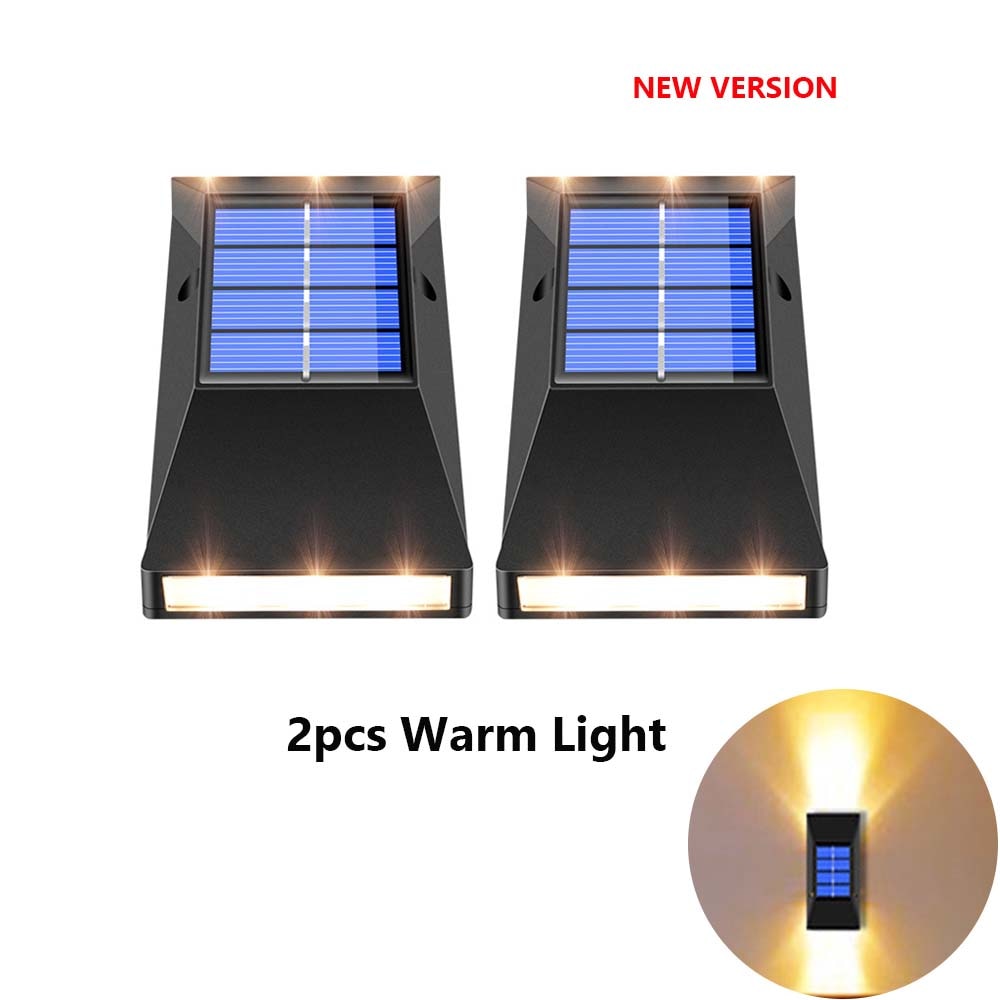 Solar Powered Outdoor Wall Lighting