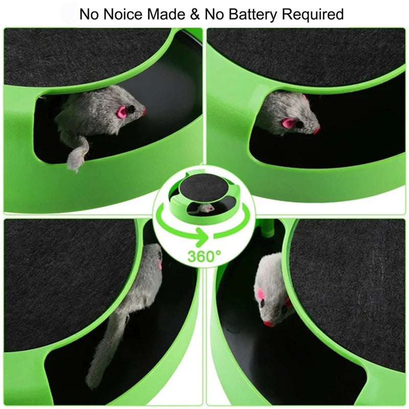 Cat Toy Mouse Crazy Training Funny Toy For Cat Playing Toy with Mice Cute Cat Mouse Toy Catch the Motion Mouse WF107