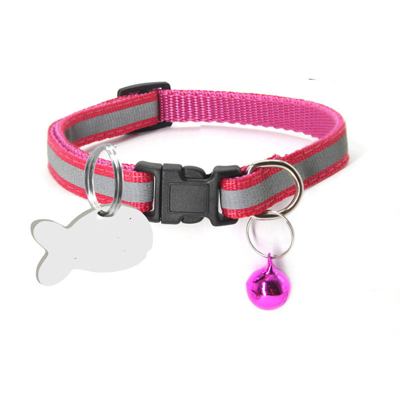 Nylon Reflective Collar Dog Cat