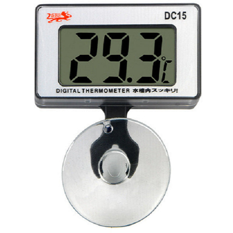 Digital thermometer with a suction cup on a white background