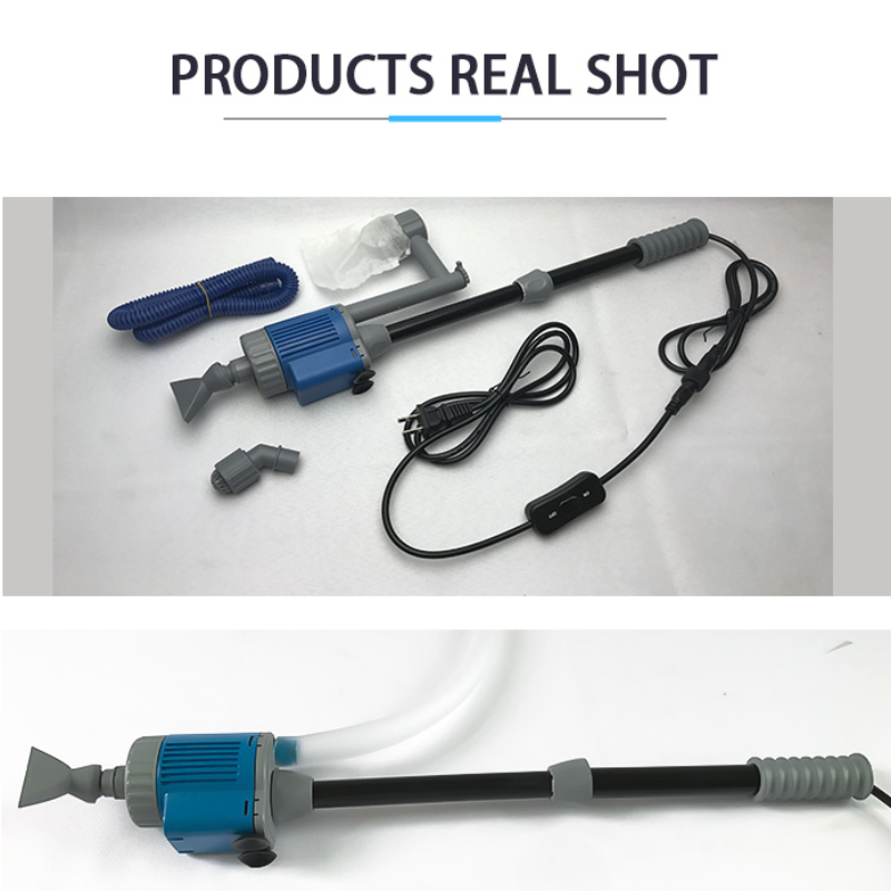 Cleaning tool with attachments on a white background