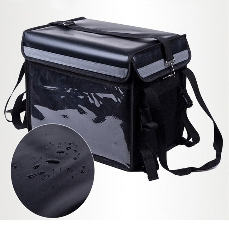 44L Shoulder Locks Insulated Refrigerating Cabin Waterproof Takeout Cabinet Food Delivery Container Delivery Box